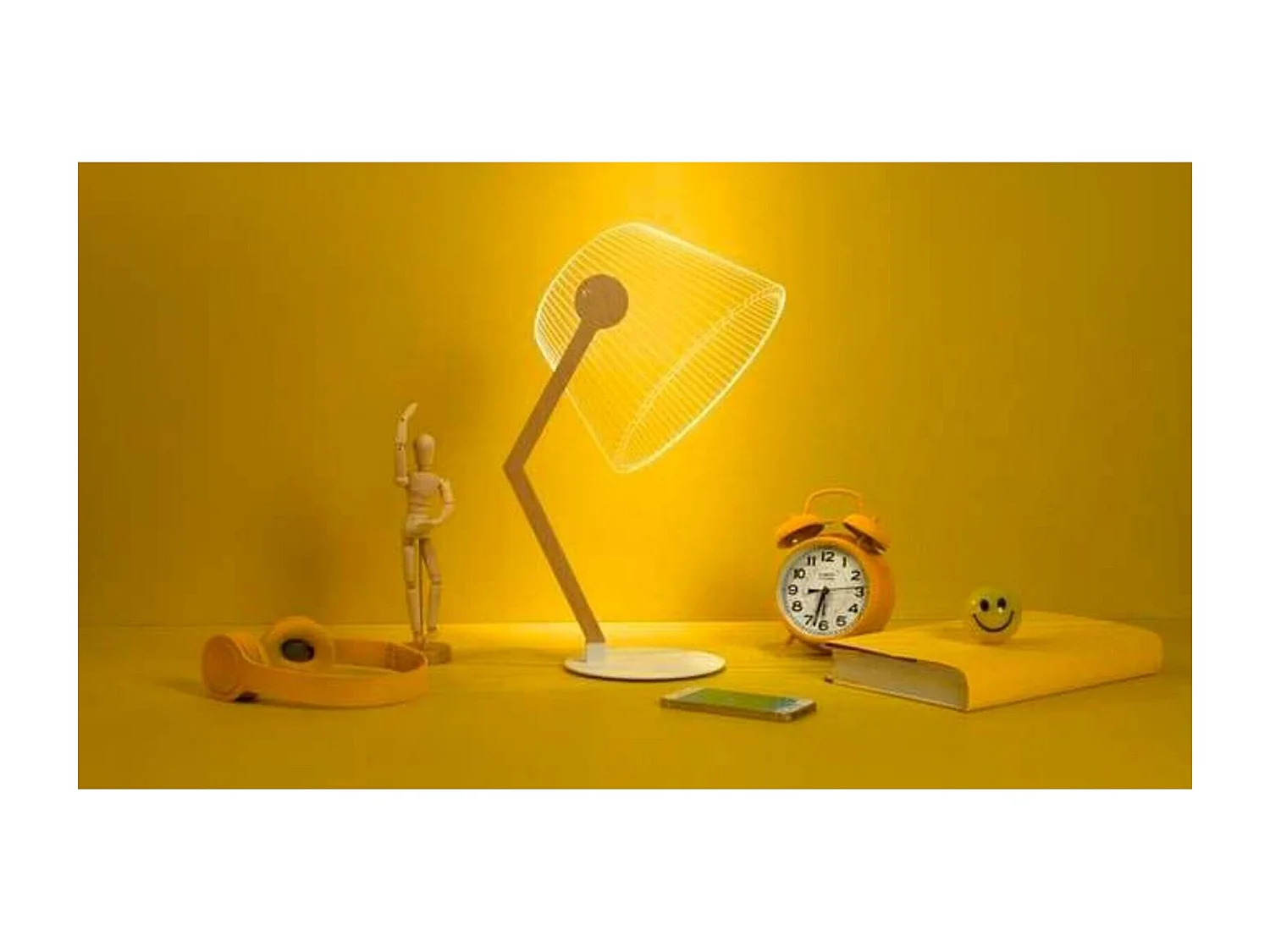 Lampe bulbing ziggy 3D lumière LED
