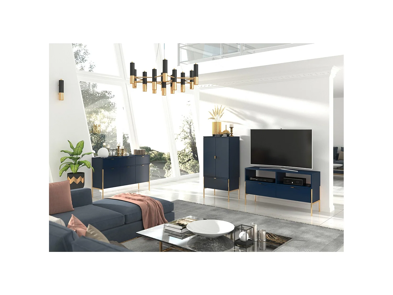 Commode tv polka p01