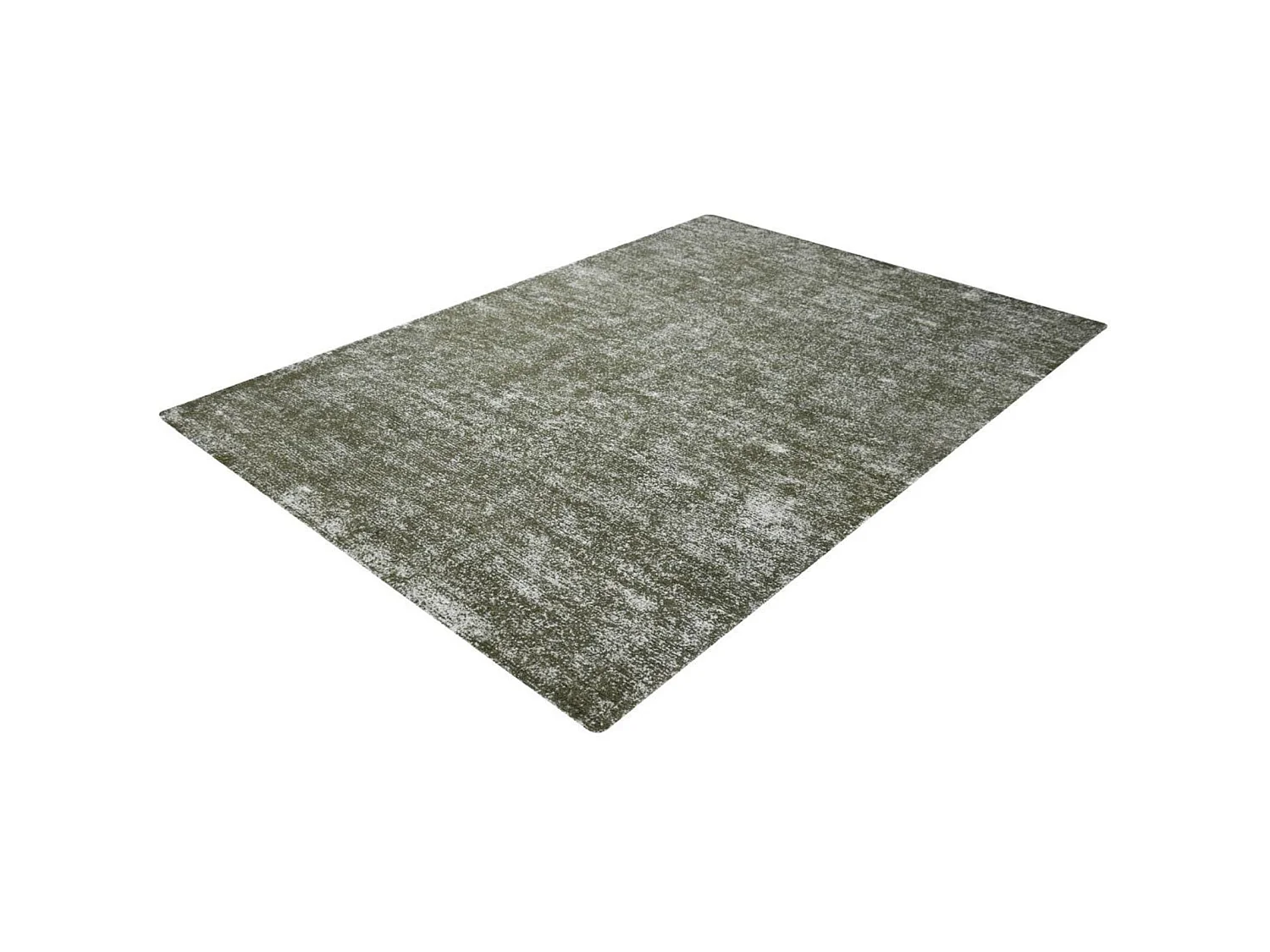 Tapis fait main etna 110 olive - 80 x 150 cm