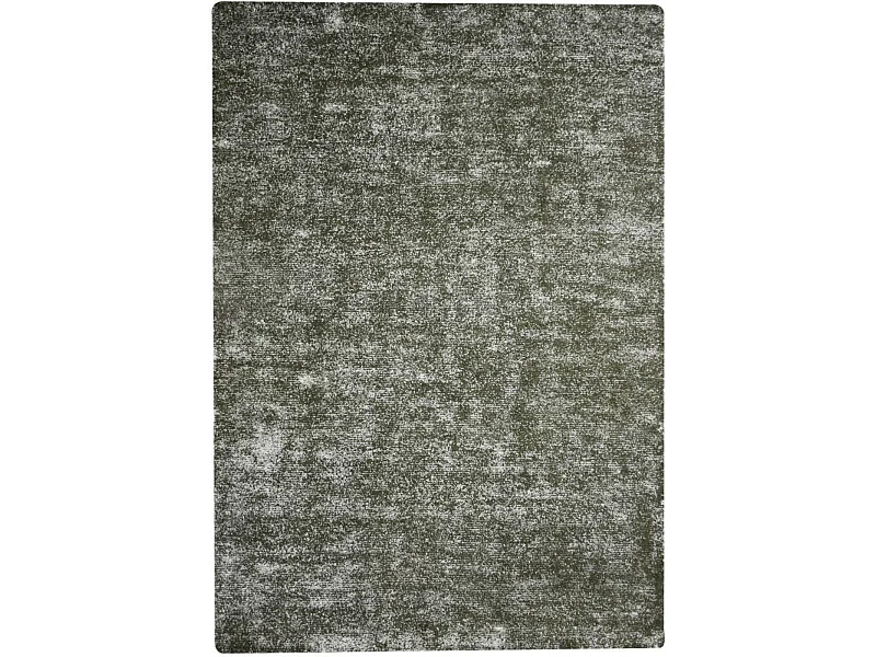 Tapis fait main etna 110 olive - 80 x 150 cm