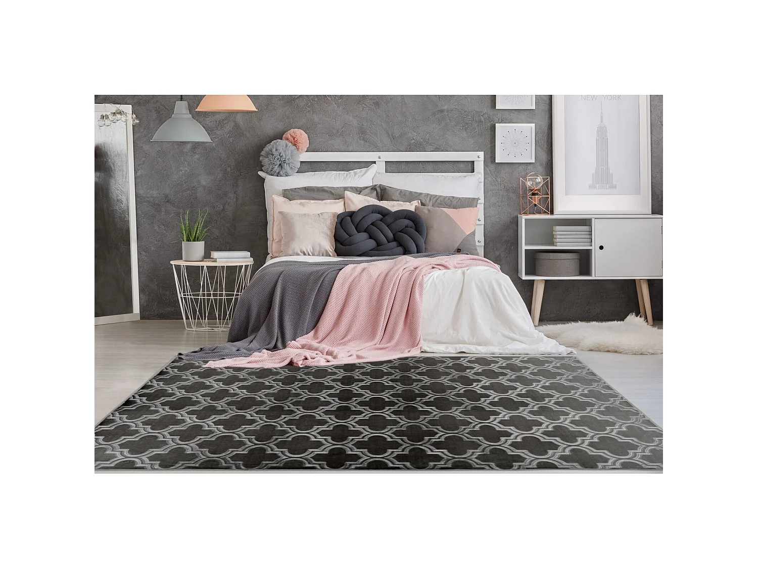 Tapis monroe 100 - 80 x 150 cm