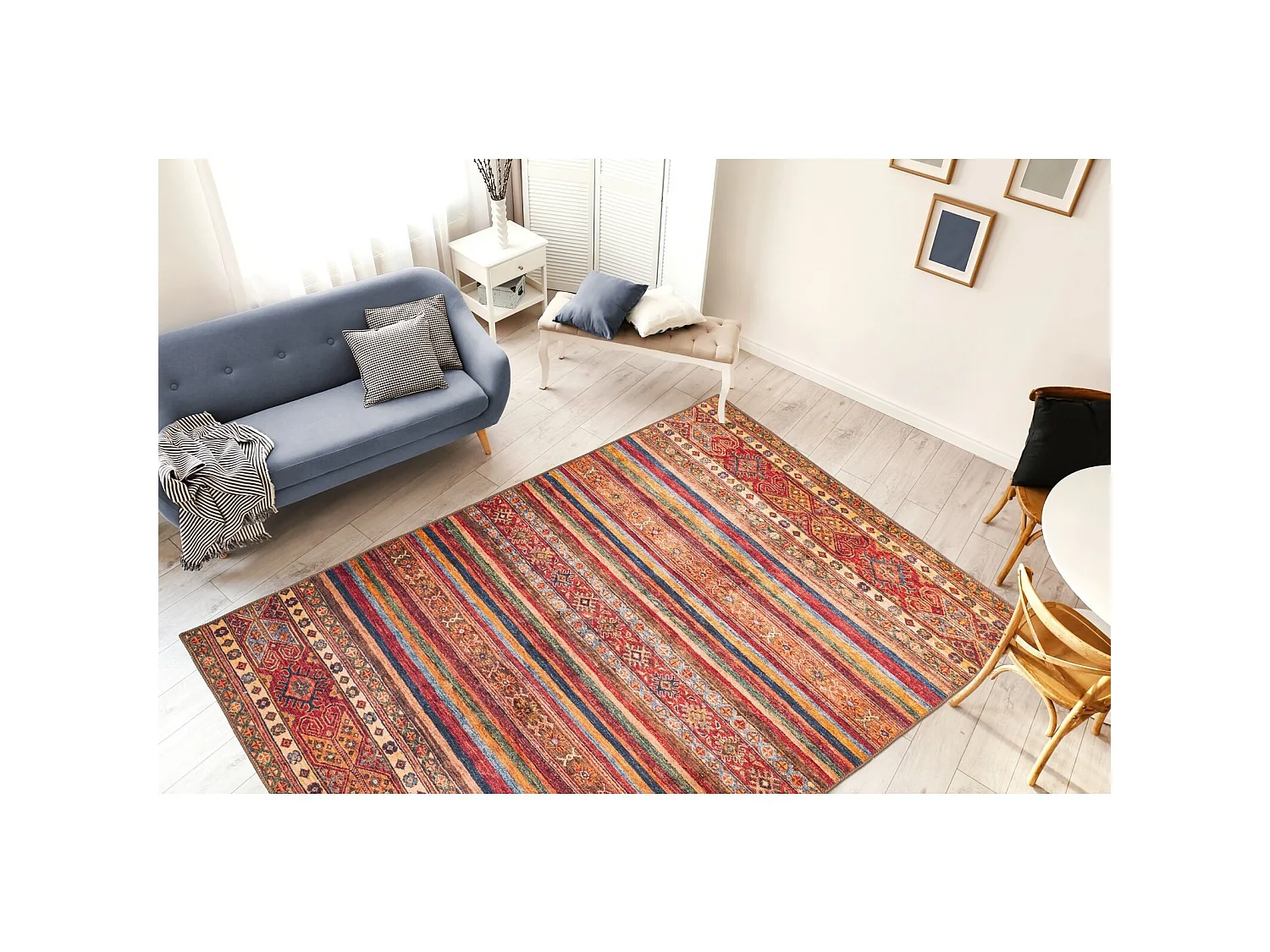 Tapis tissé Faye 725 - 75 x 150 cm