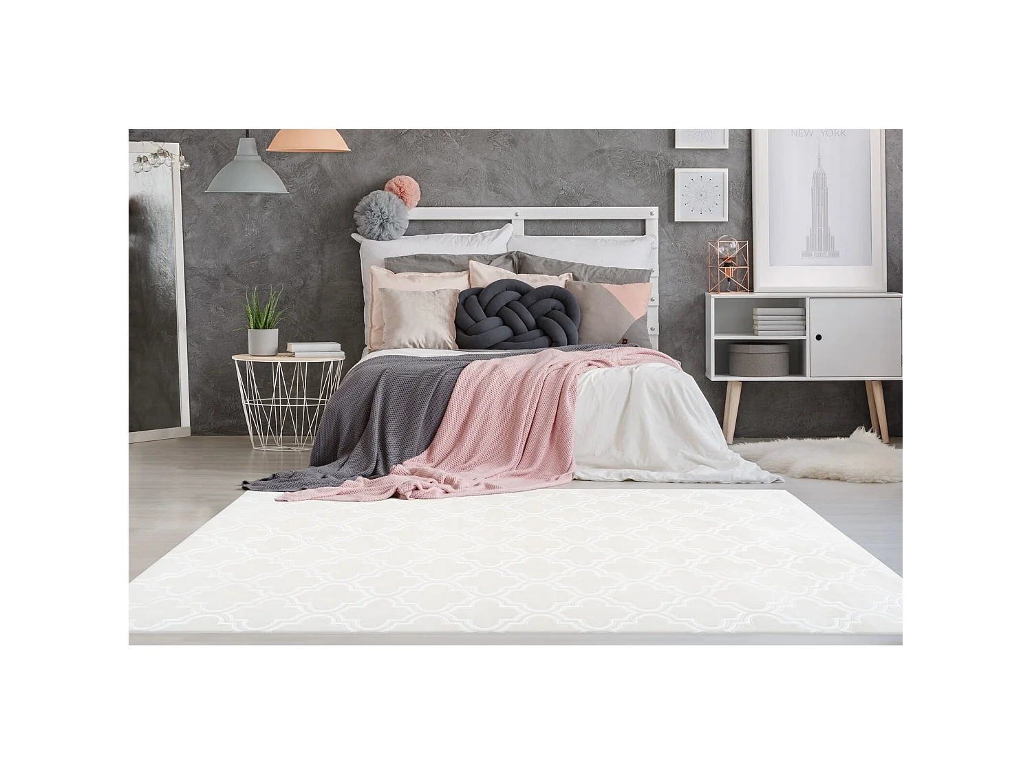 Tapis monroe 100 - 80 x 150 cm