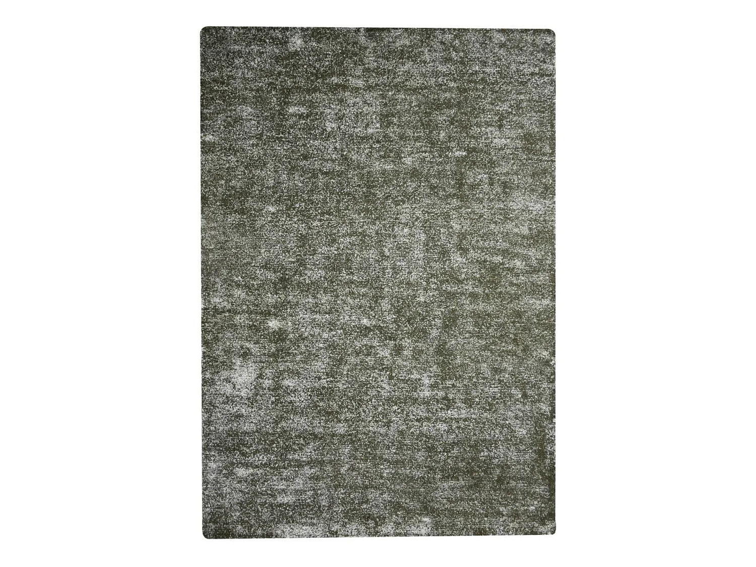 Tapis fait main etna 110 olive - 120 x 170 cm