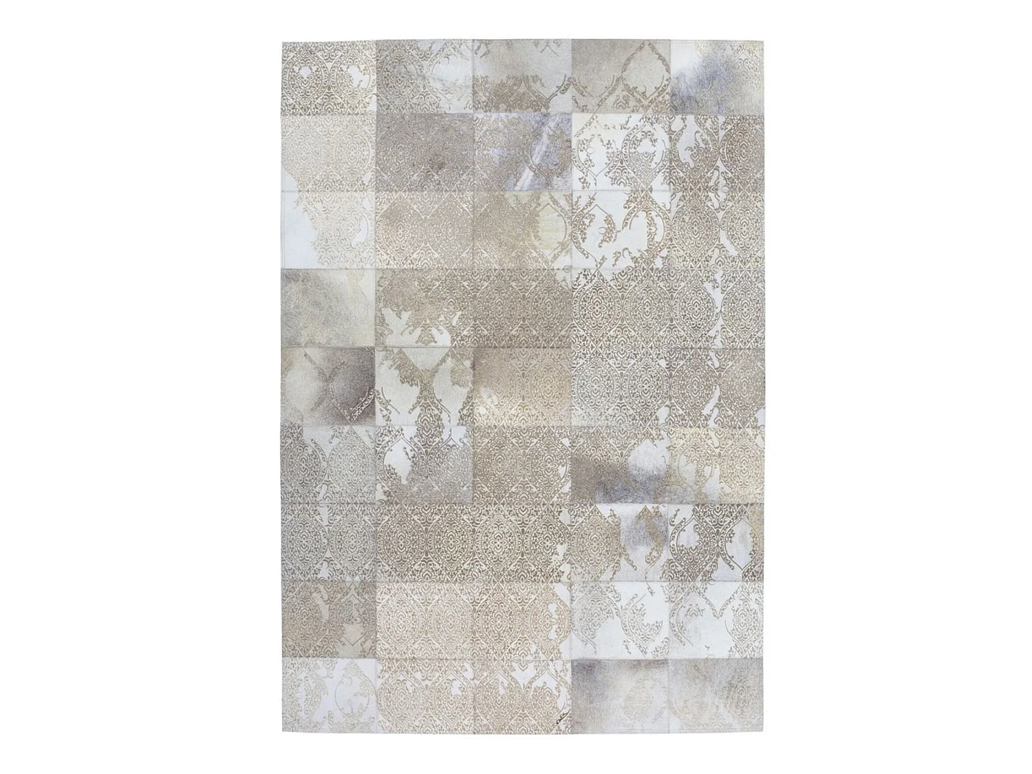 Tapis argent cobra 343 - 75 x 140 cm