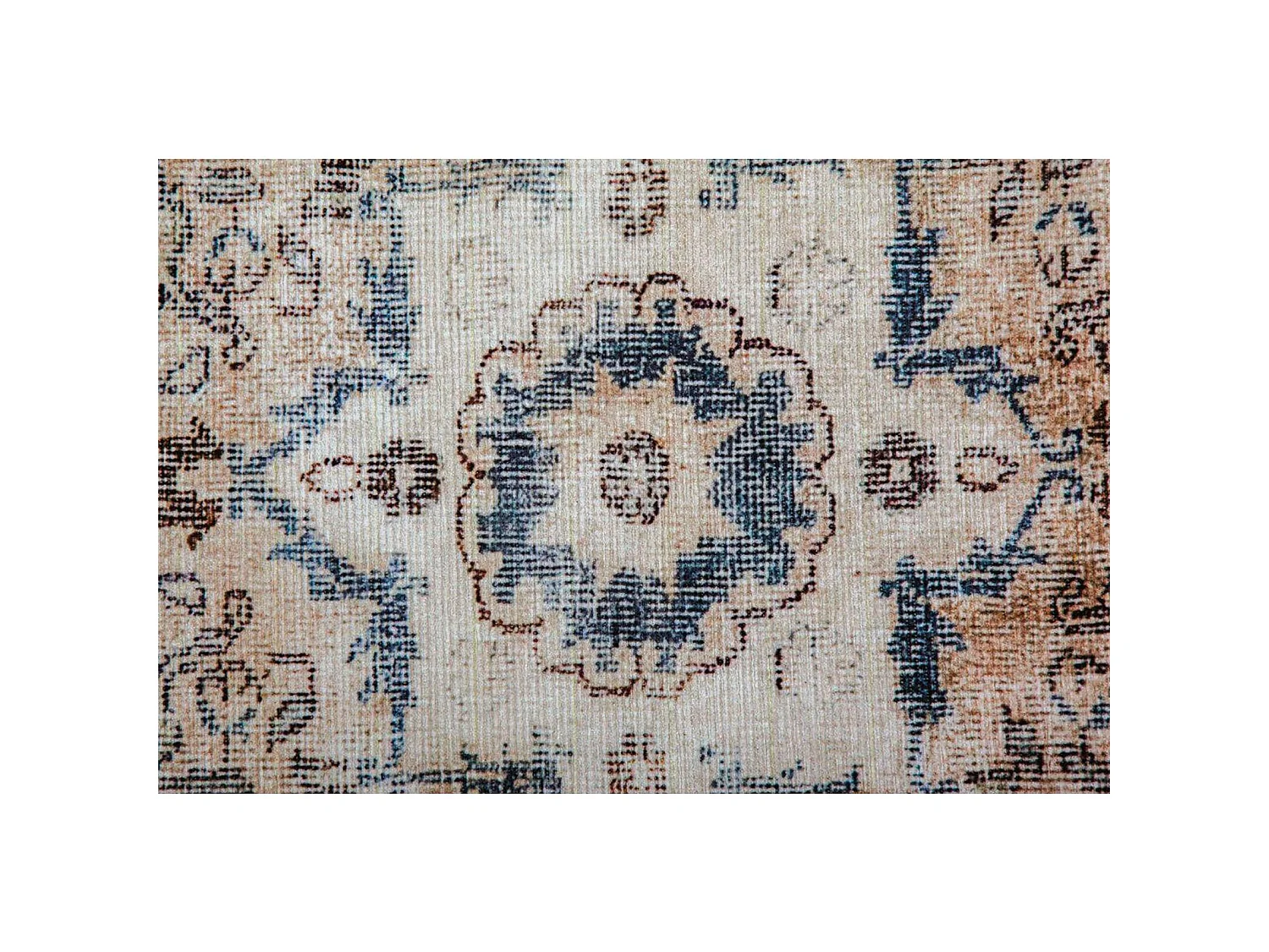 Tapis tissé vintage 8400 crème blau - 200 x 290 cm