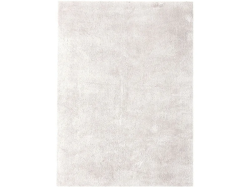 Tapis fait main bali 110 ivoire - 80 x 150 cm