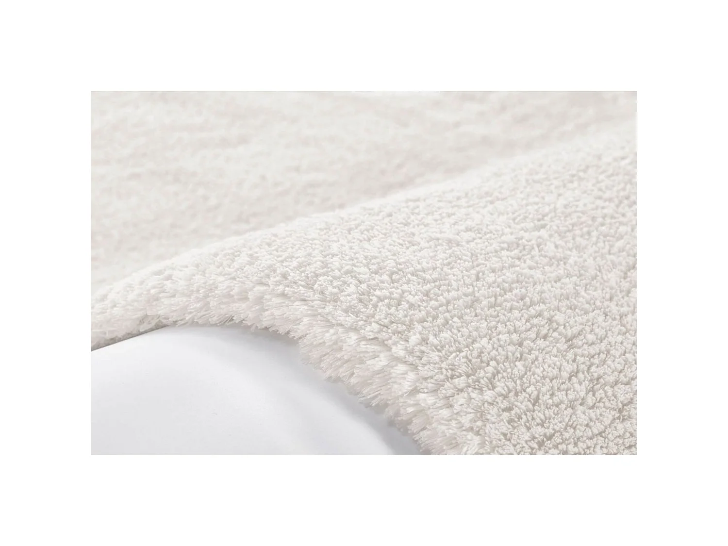 Tapis fait main bali 110 ivoire - 80 x 150 cm