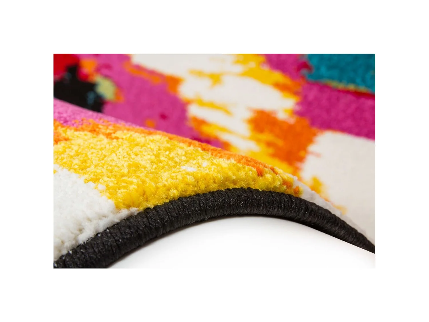 Tapis 255 multicolore guayama - 80 x 150 cm