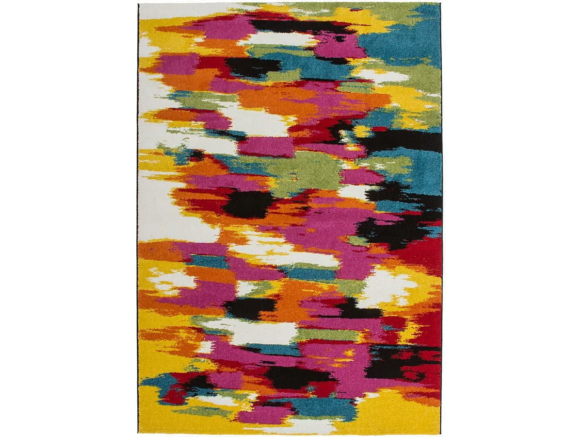 Tapis 255 multicolore guayama - 80 x 150 cm