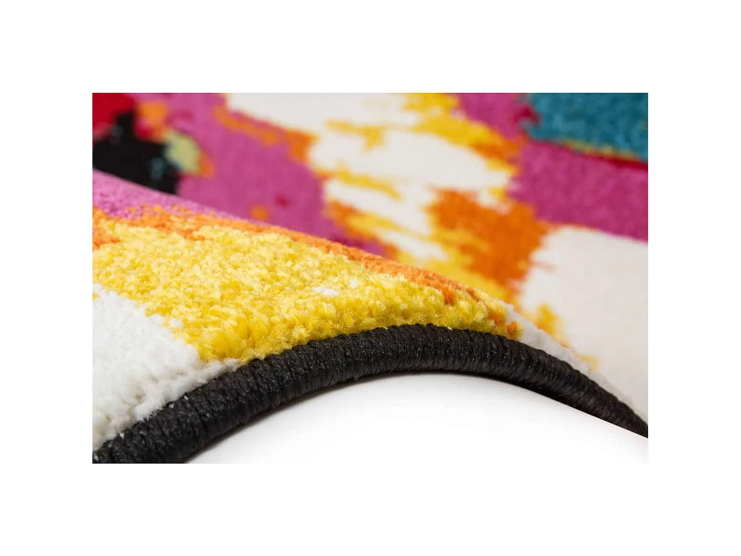 Tapis 255 multicolore guayama - 80 x 150 cm