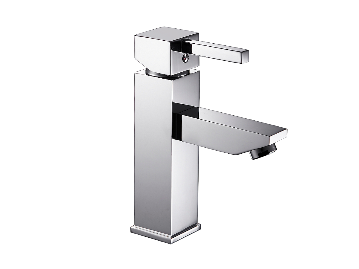 Grifo mezclador TENERA color plata / cromo