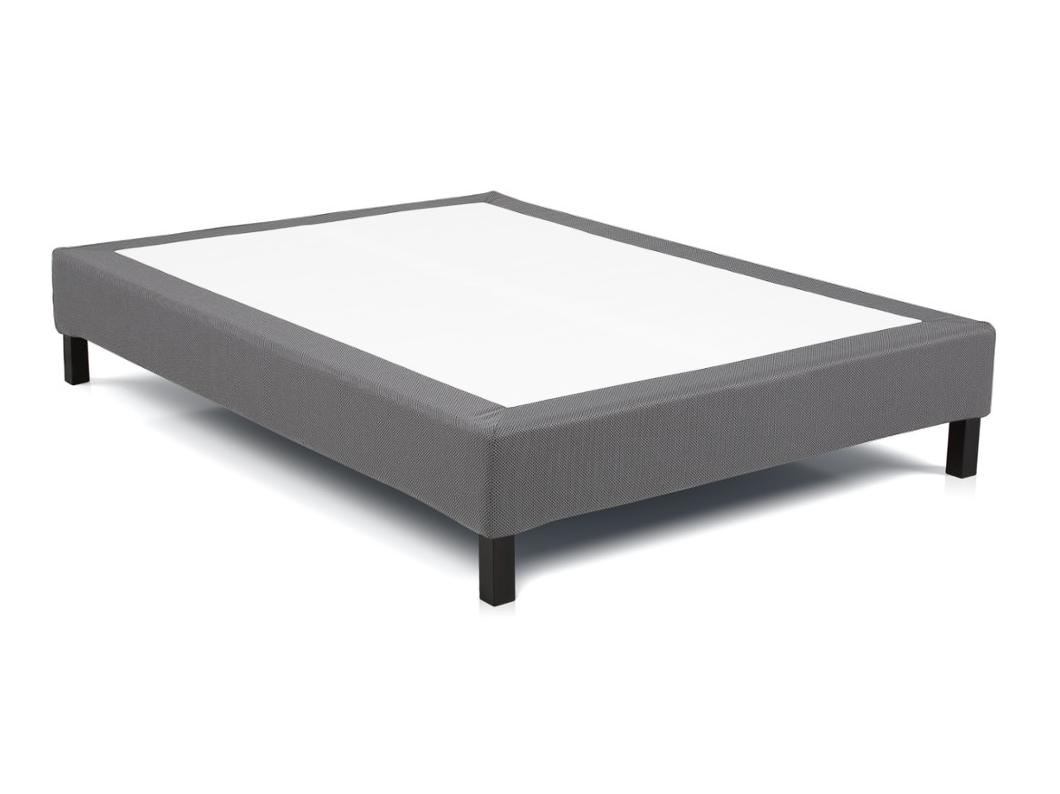 Ozdobny stelaż z obiciem w zestawie SOMNUS marki DREAMEA - 140x190 cm