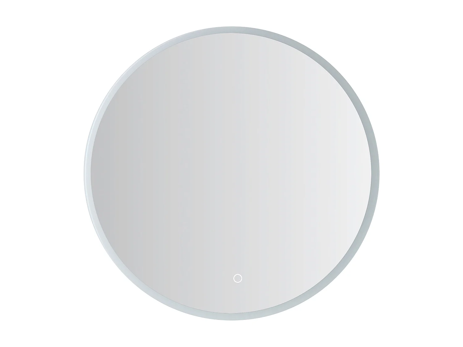Miroir de salle de bain lumineux rond à leds anti-buée - D60 cm - DANIELA