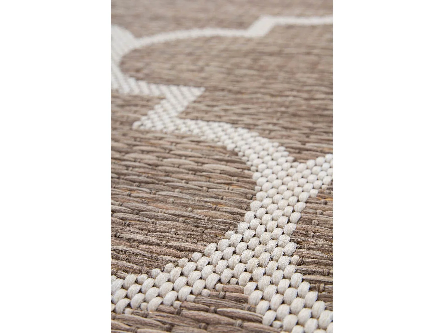 Tapis extérieur indonesie batu beige - 80 x 150 cm