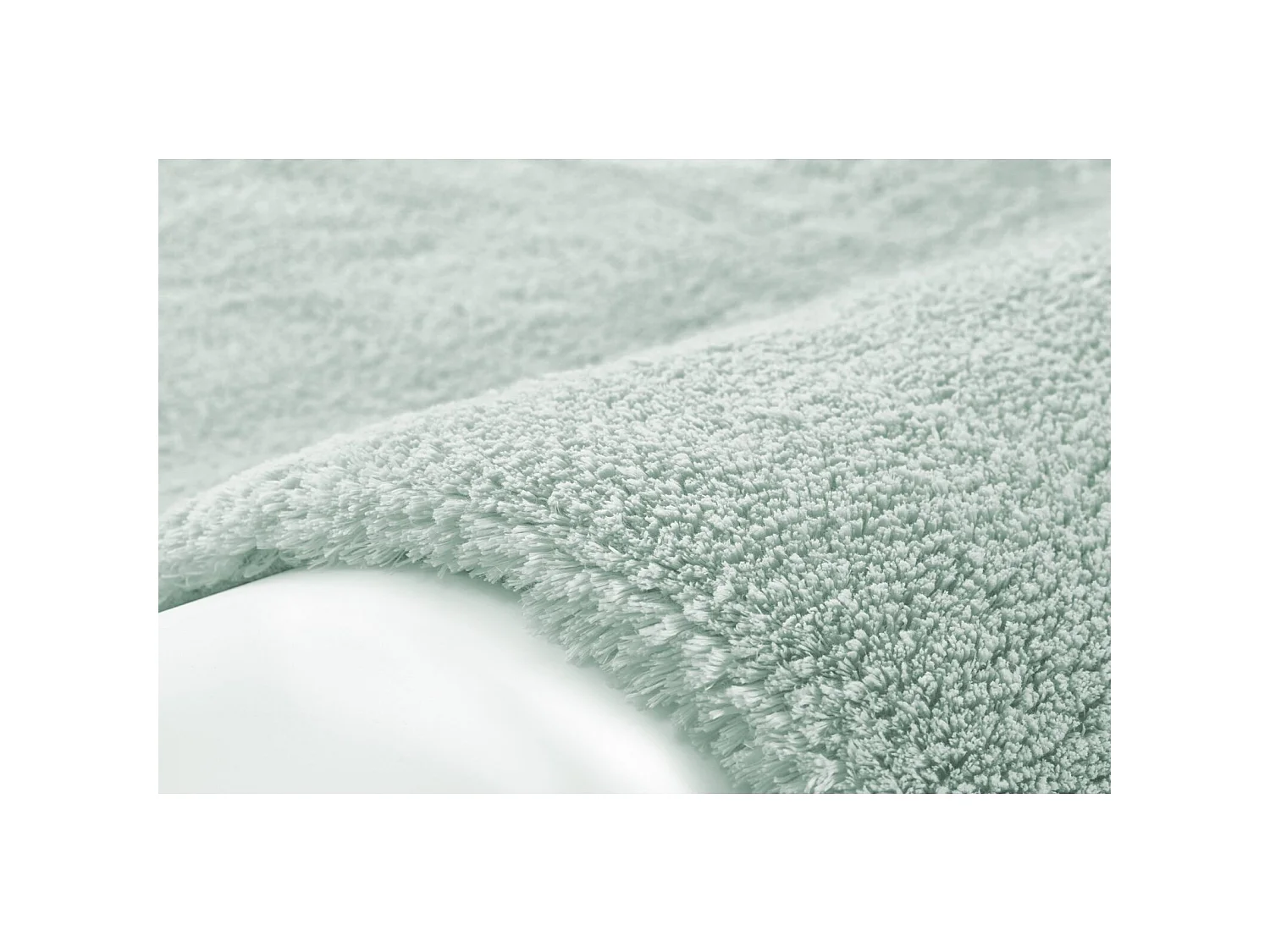 Tapis fait main bali 110 powder bleu - 160 x 230 cm