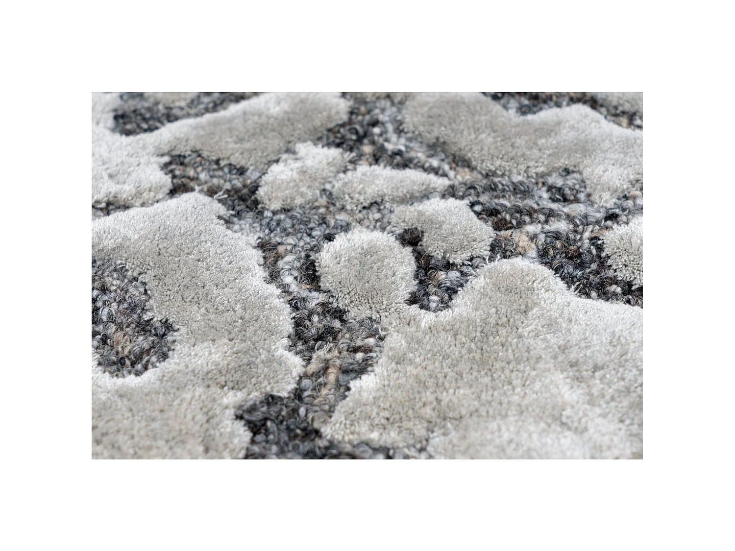 Tapis damas 400 marron natural - 170 x 240 cm