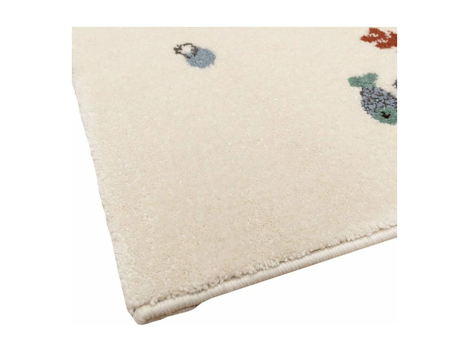 Tapis enfant Baleines souriantes - 120 x 170 cm