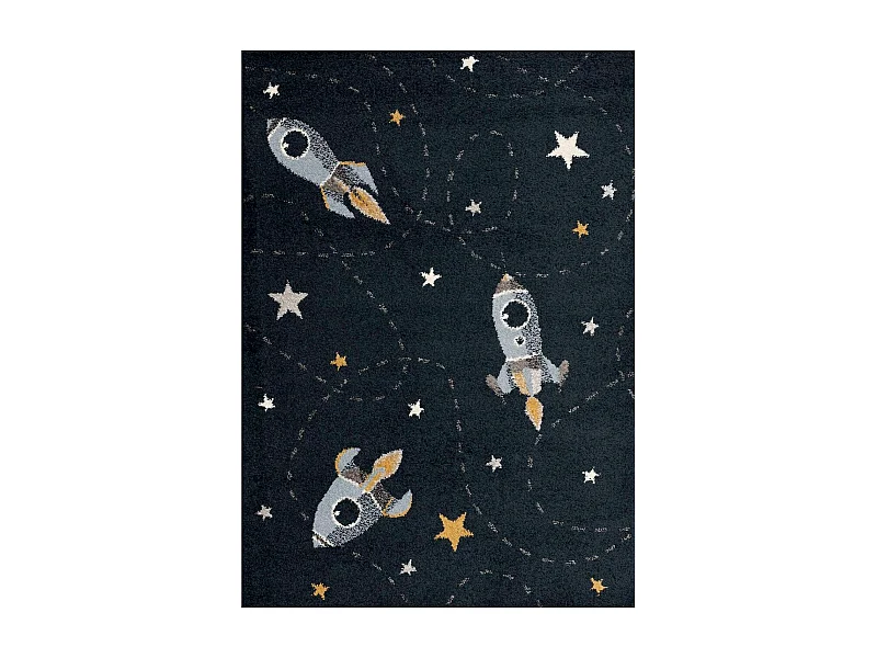 Tapis enfant Fusées rapides - 160 x 230 cm