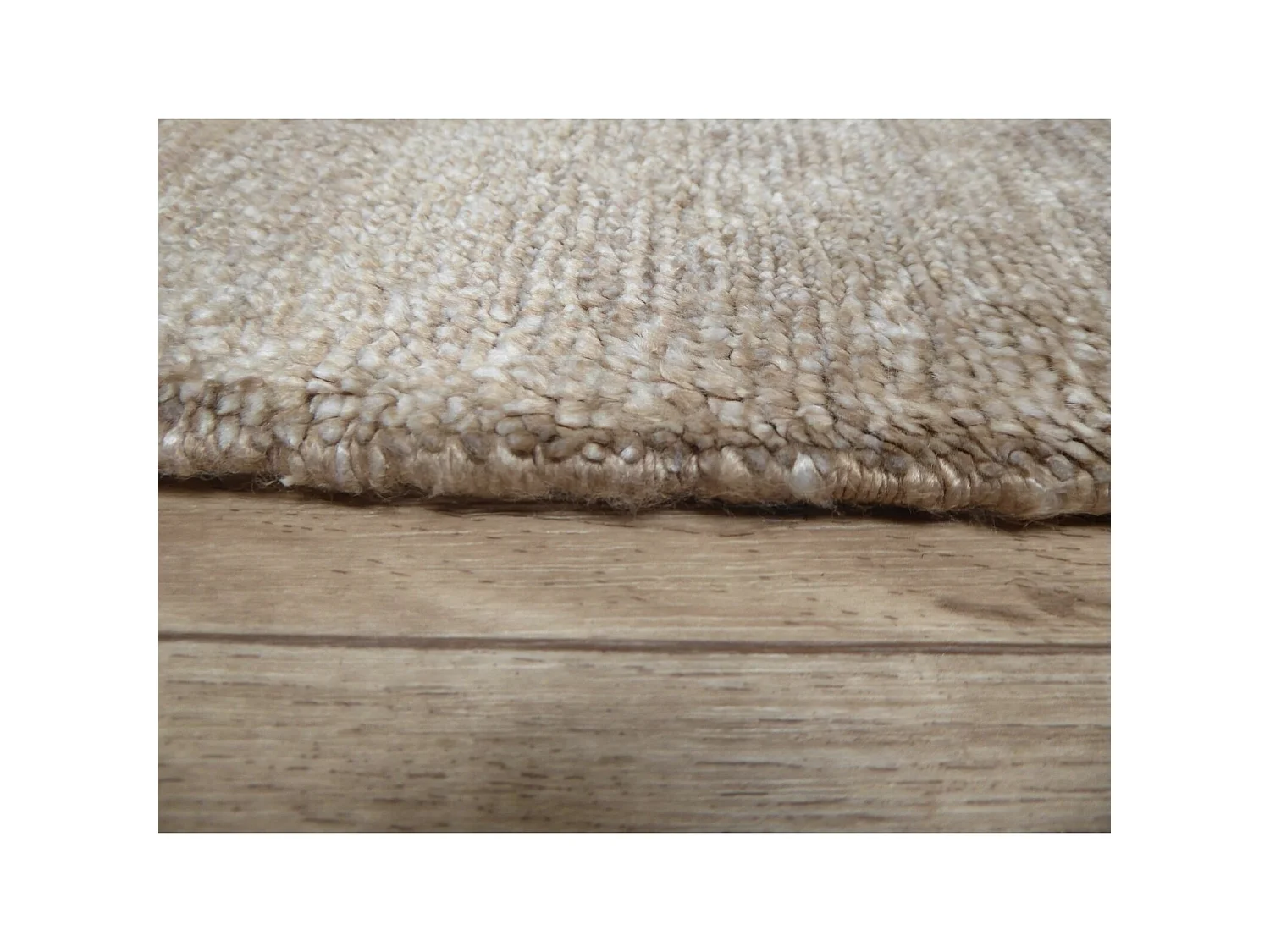 Tapis silky beige foncé - 200 x 300 cm