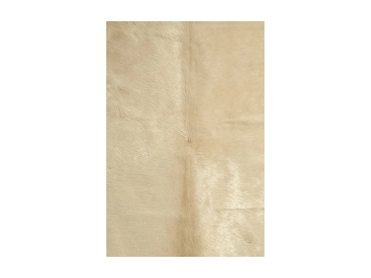 Tapis Authentique en Peau de Vache Tons Neutres et Doux