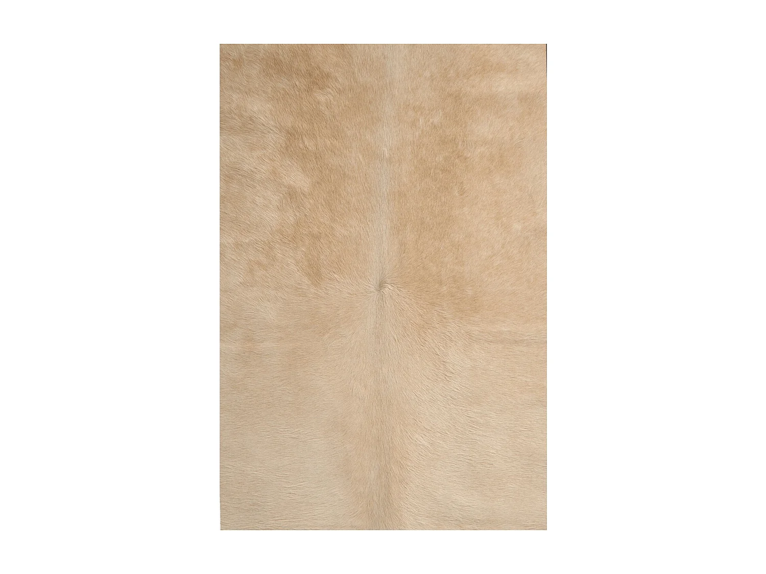Tapis Authentique en Peau de Vache Tons Neutres et Doux