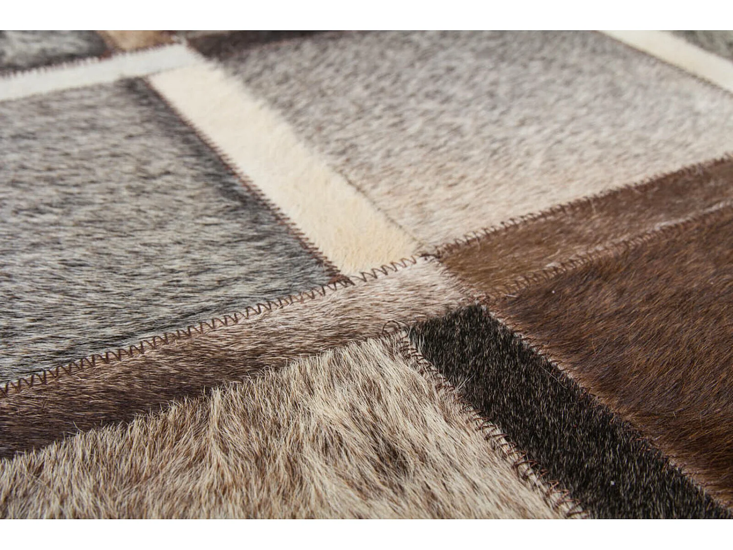 Tapis fait main lavish 410 gris - 160 x 230 cm