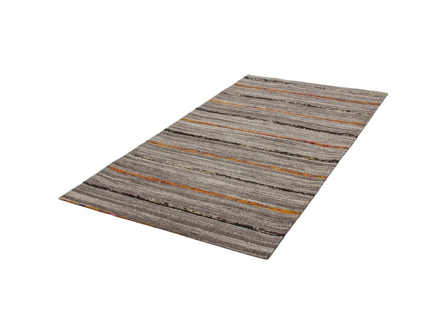 Tapis fait main duarte 110 nature orange - 160 x 230 cm