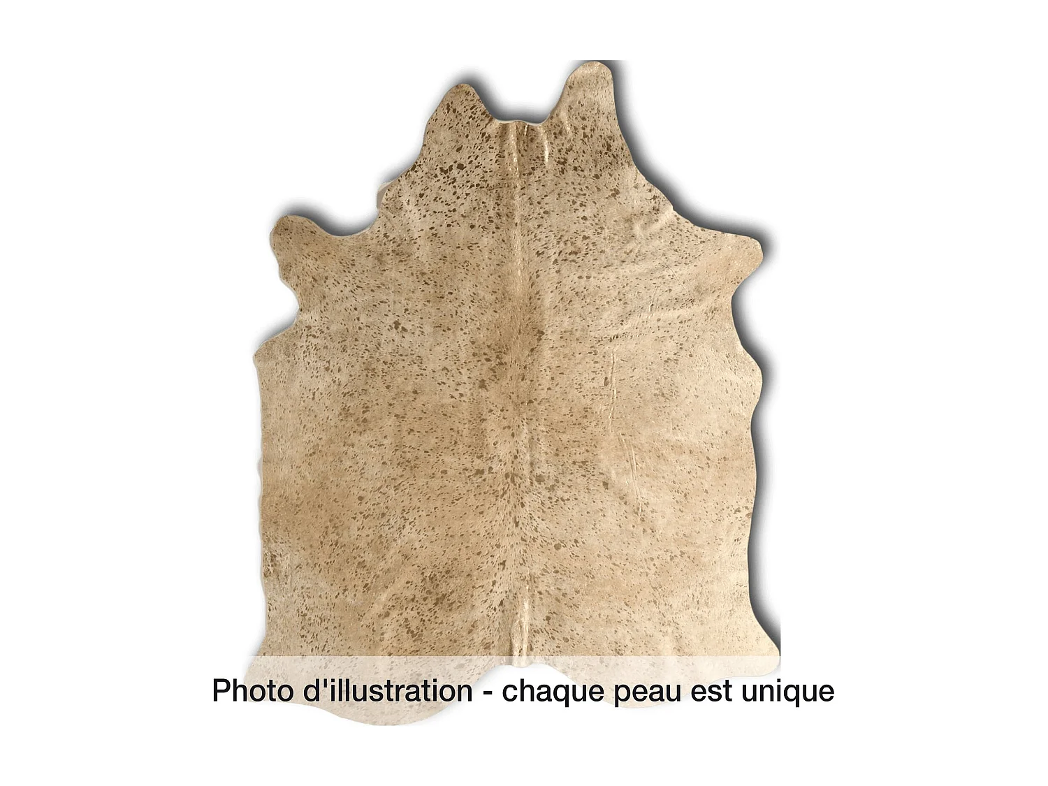 Peau de vache 3-4m2 cow or