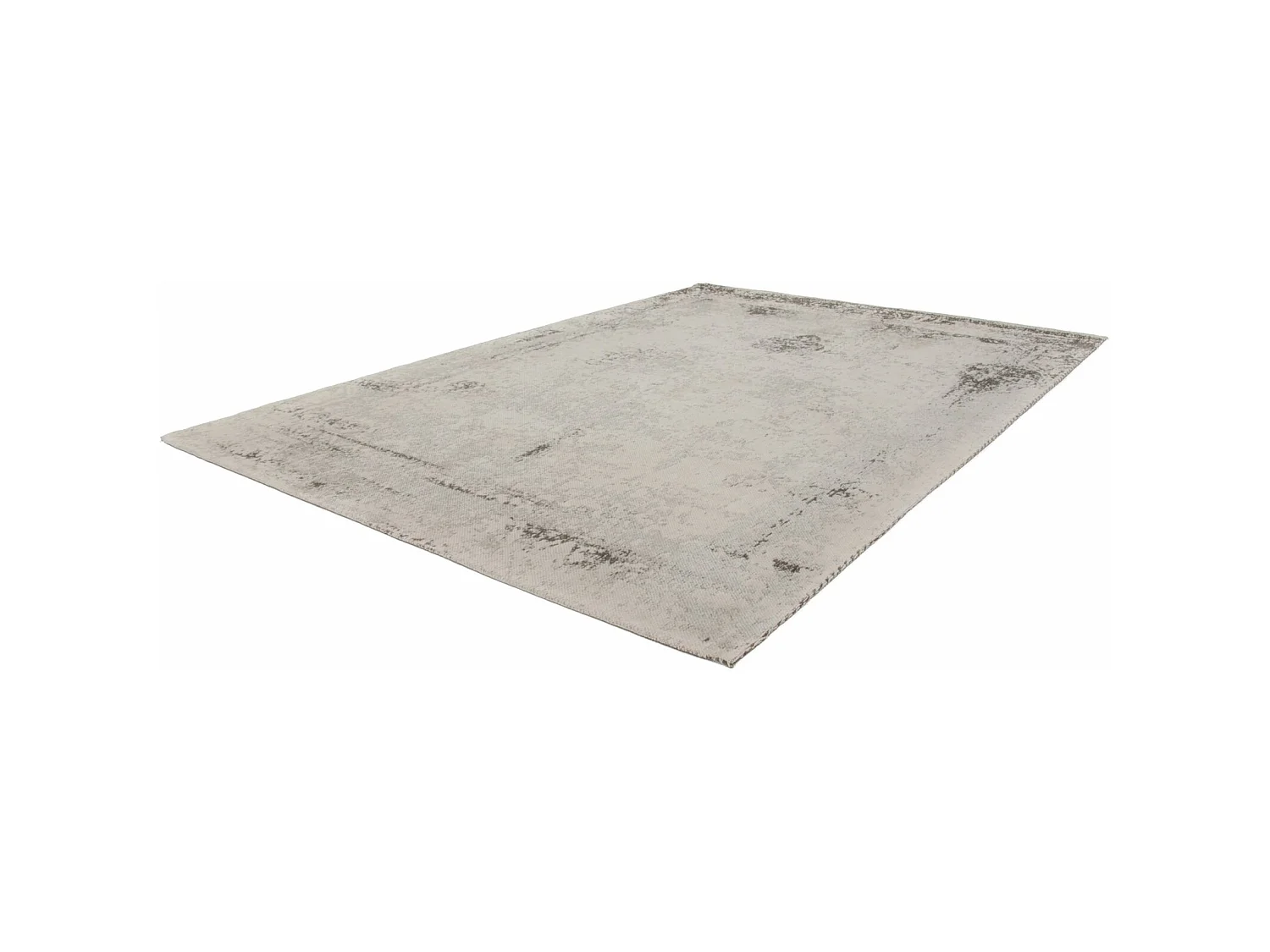Tapis fait main nostalgie 285 anthracite - 120 x 170 cm