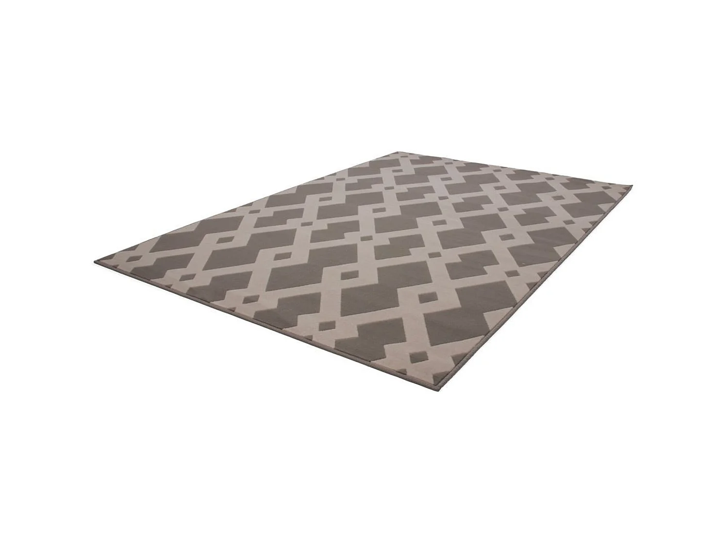 Tapis tissé now 100 taupe - 80 x 150 cm