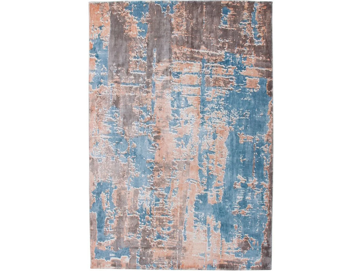 Tapis tissé à la main ocean 300 multicolore blau - 70 x 140 cm