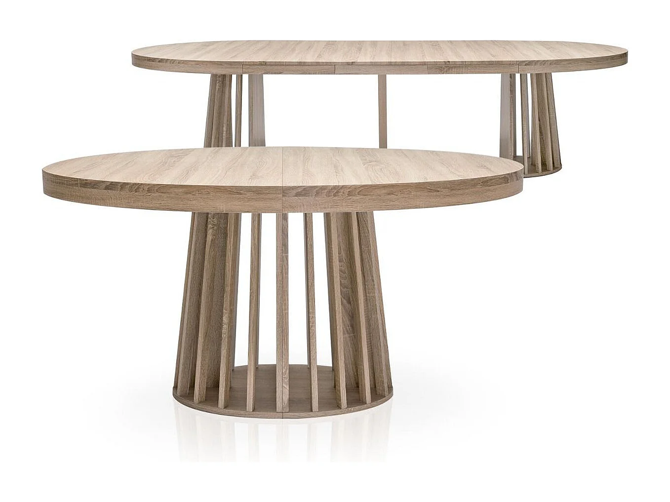 Table de Repas Extensible "Laize" 150-300cm Naturel