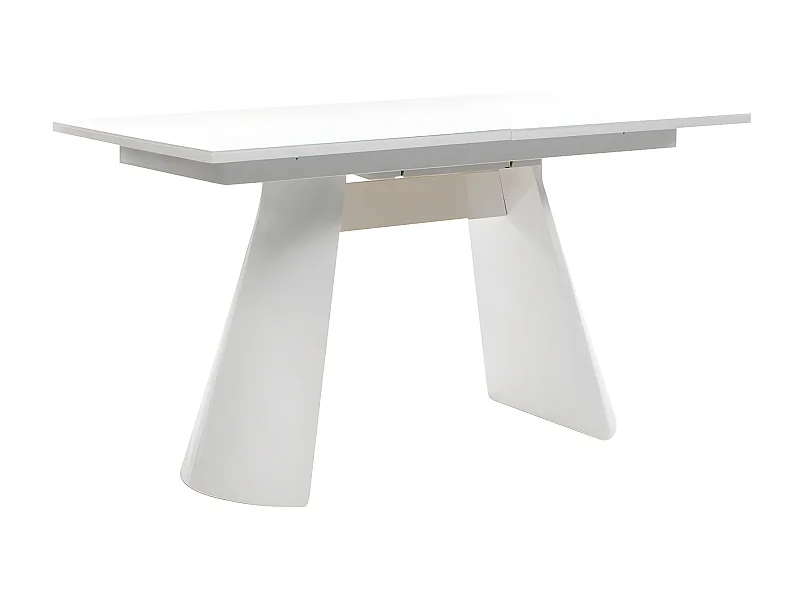Table de Repas Extensible "Calypsa" 200-260cm Blanc