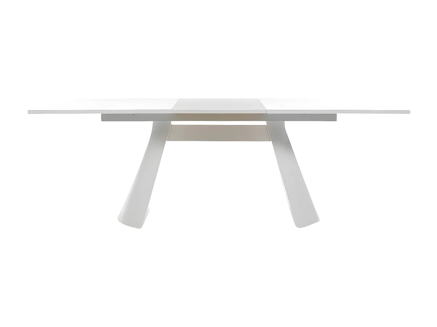 Table de Repas Extensible "Calypsa" 200-260cm Blanc