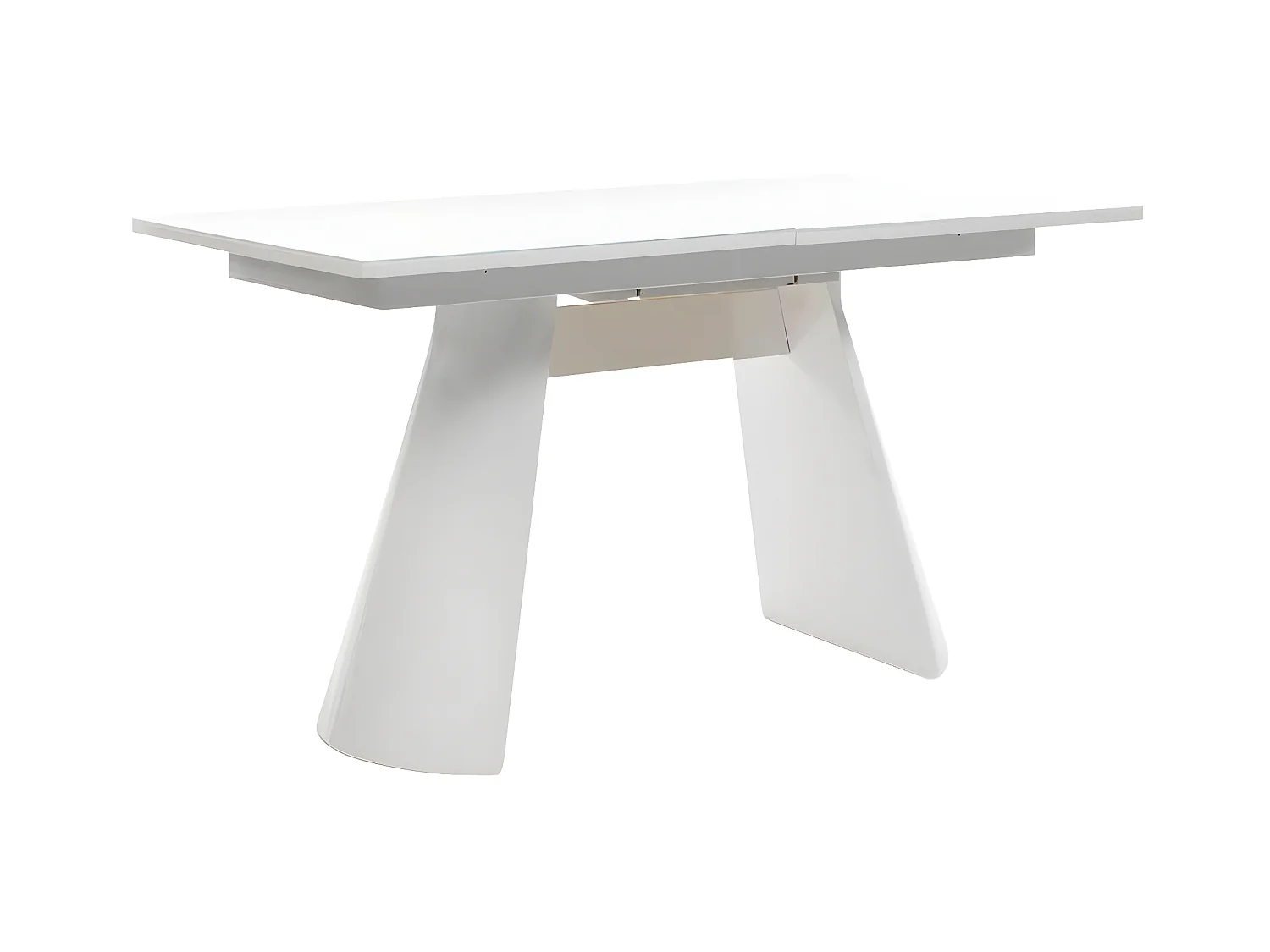 Table de Repas Extensible "Calypsa" 200-260cm Blanc