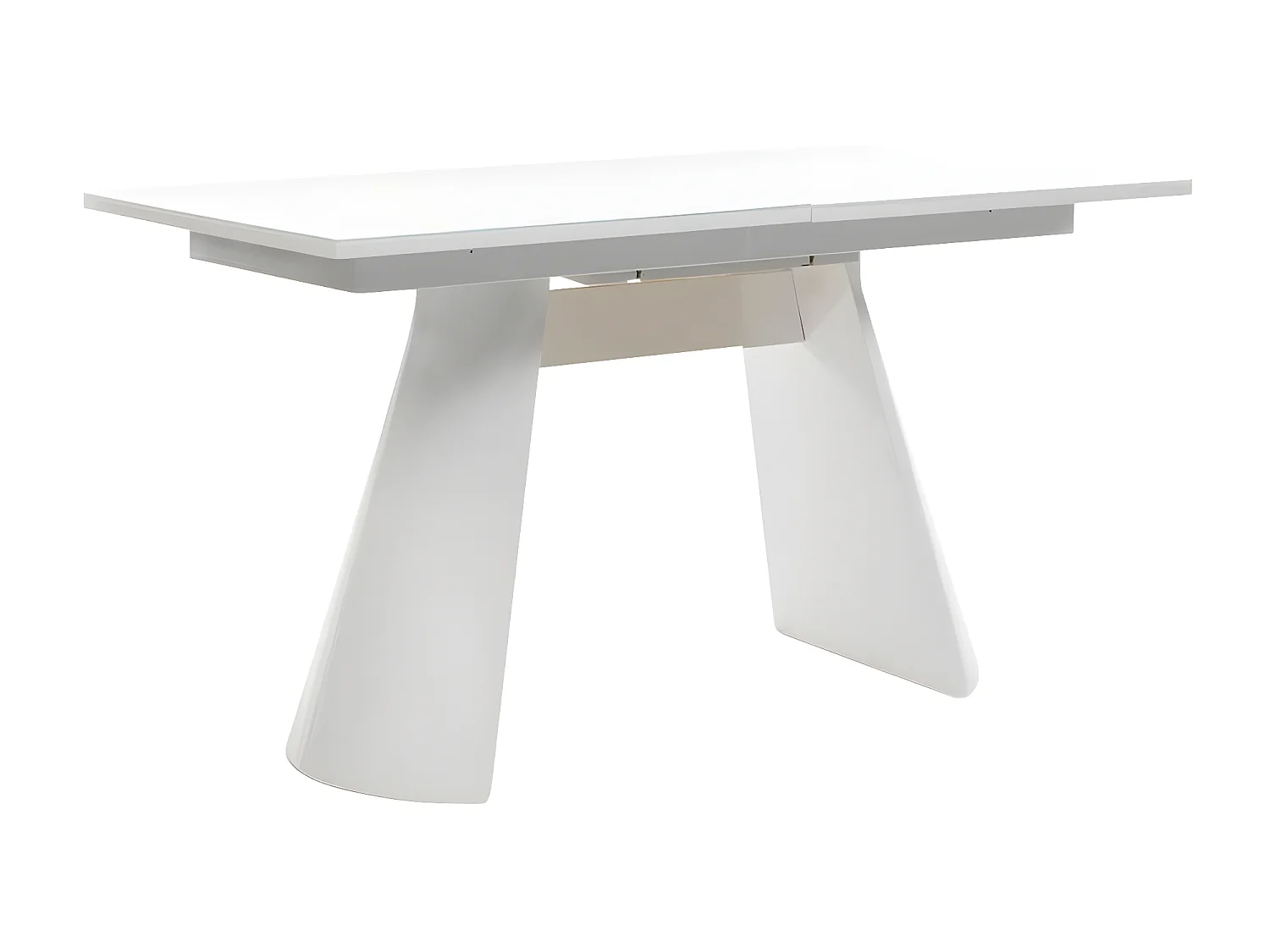 Table de Repas Extensible "Calypsa" 200-260cm Blanc