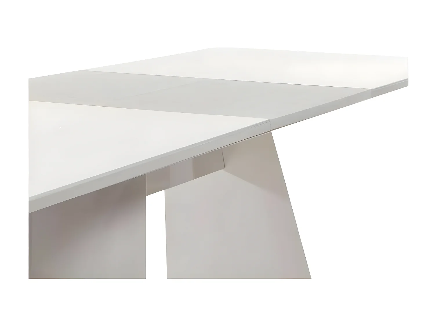Table de Repas Extensible "Calypsa" 200-260cm Blanc