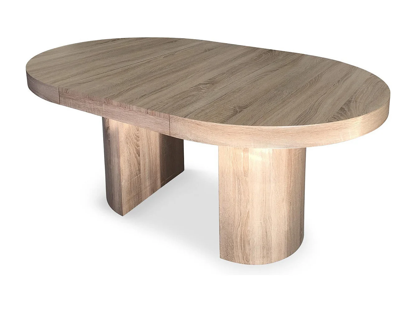 Table Repas Extensible "Simona" 110-260cm Chêne