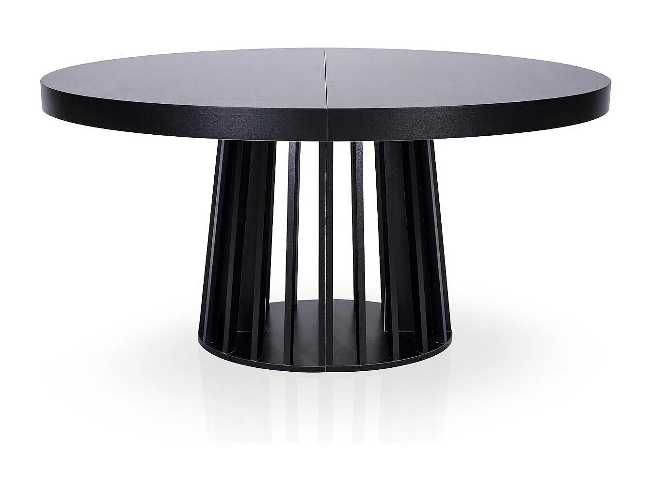 Table de Repas Extensible "Laize" 150-300cm Noir