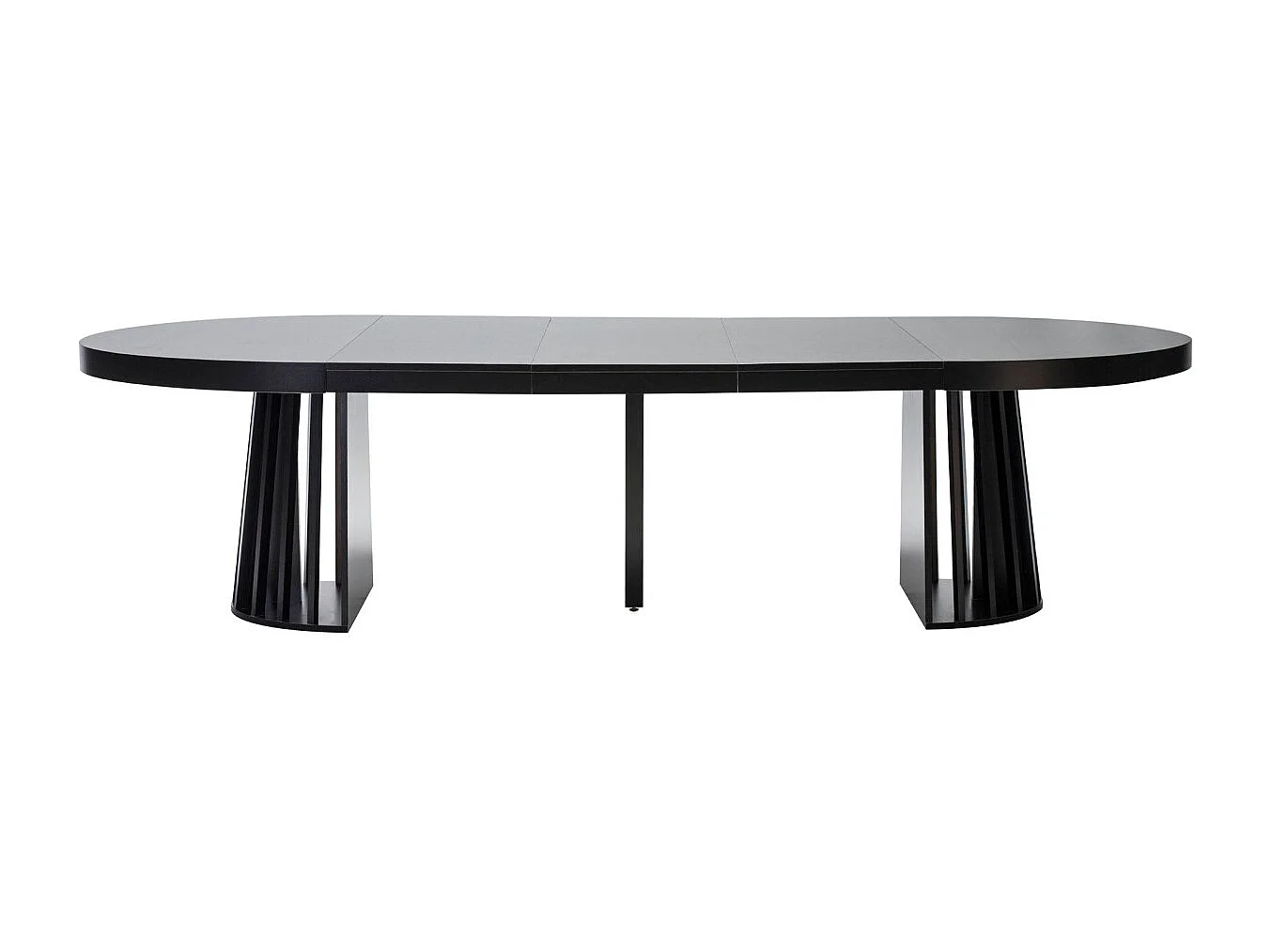 Table de Repas Extensible "Laize" 150-300cm Noir
