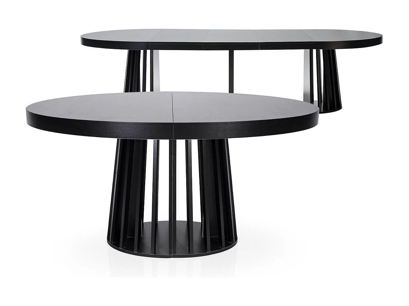 Table de Repas Extensible "Laize" 150-300cm Noir