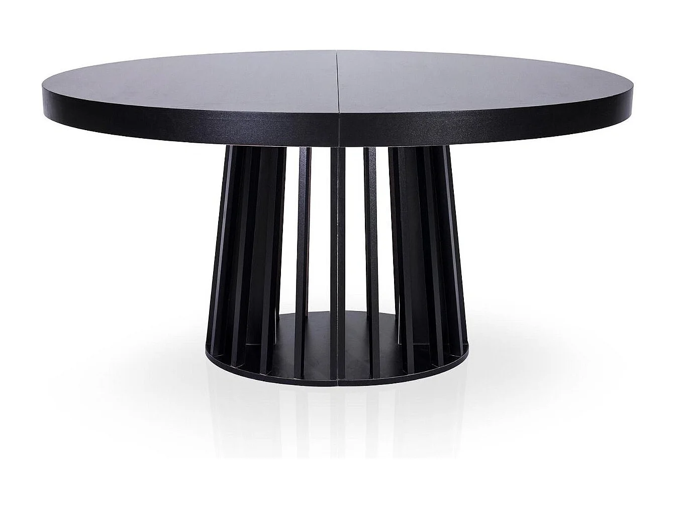 Table de Repas Extensible "Laize" 150-300cm Noir