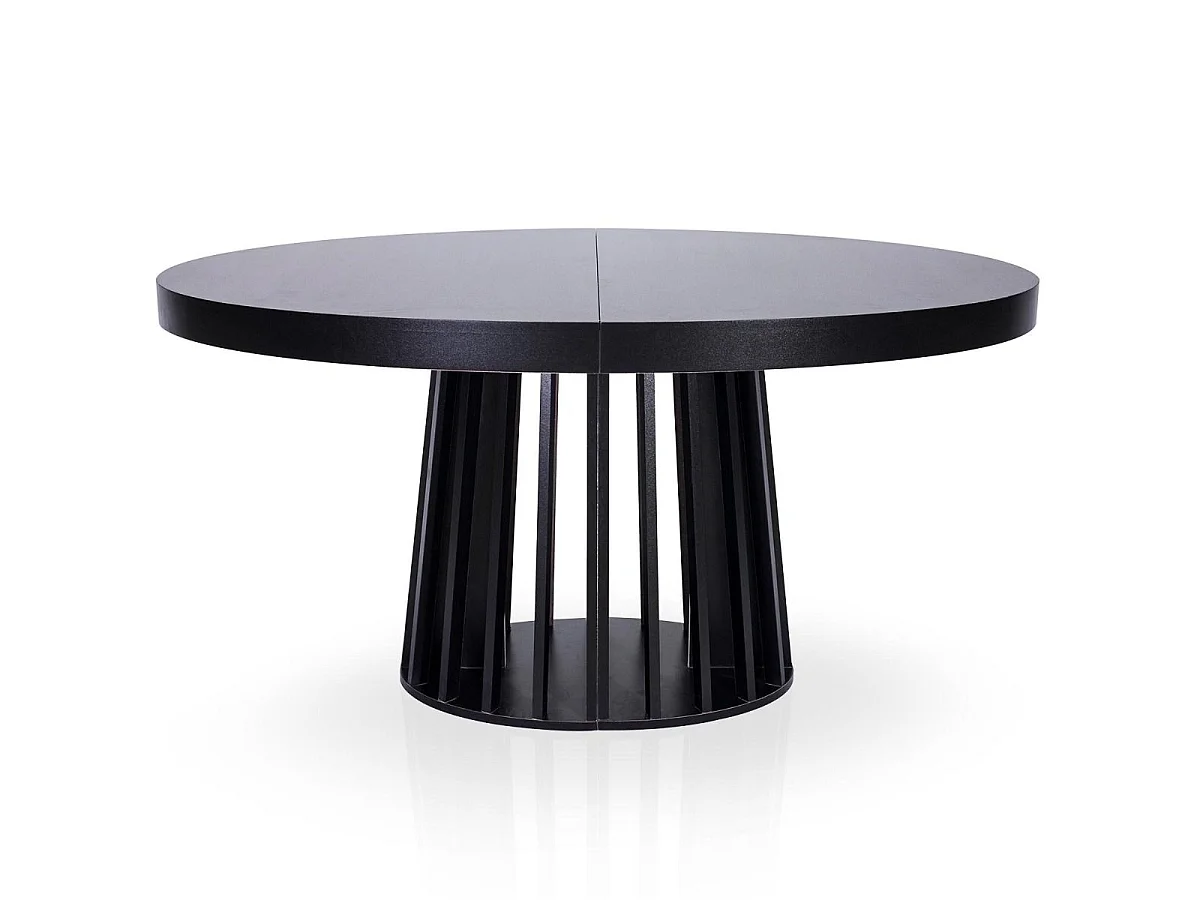 Table ovale extensible Eliza Noir