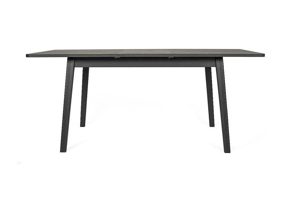 Table à Manger Extensible "Skagen" 140-180cm Noir
