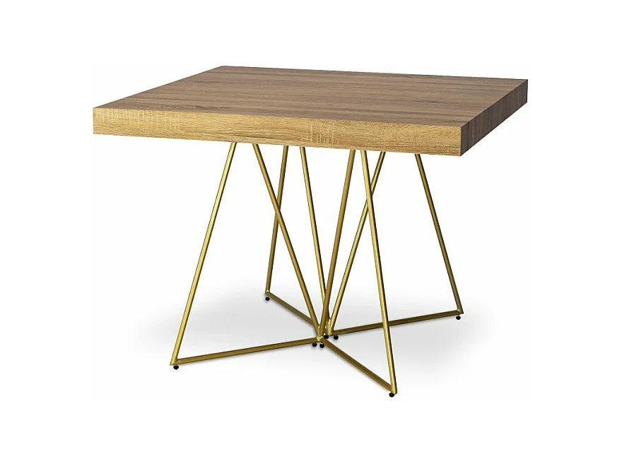 Table de Repas Extensible "Lanei" 90-240cm Chêne