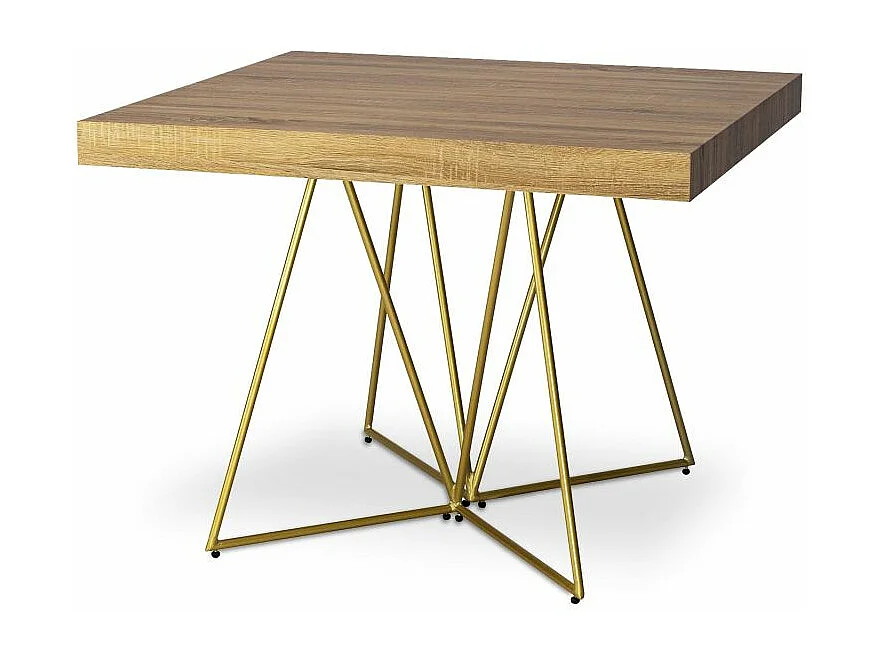 Table de Repas Extensible "Lanei" 90-240cm Chêne