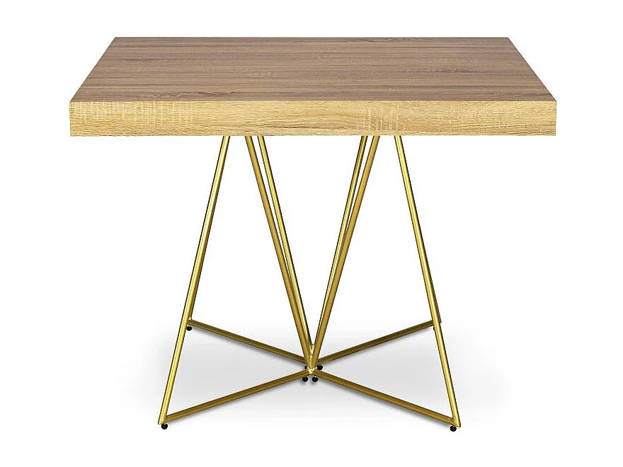 Table de Repas Extensible "Lanei" 90-240cm Chêne
