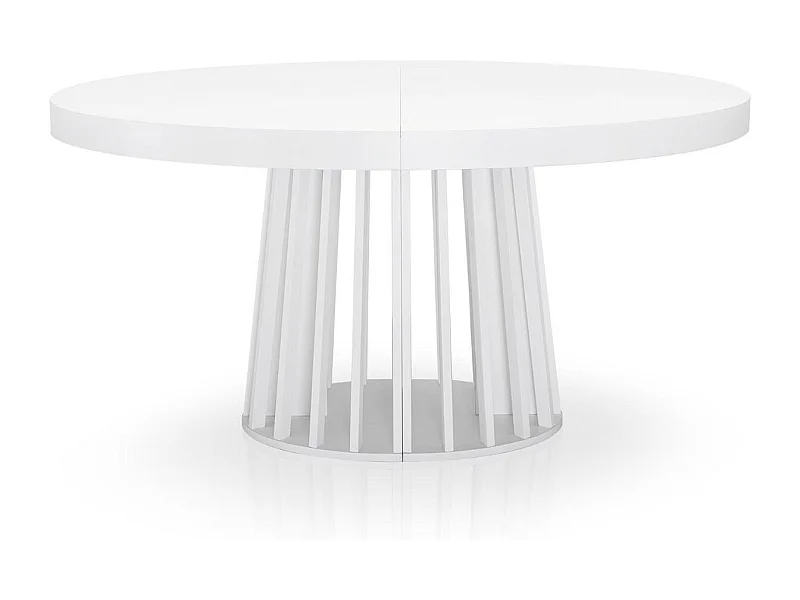 Table de Repas Extensible "Laize" 150-300cm Blanc