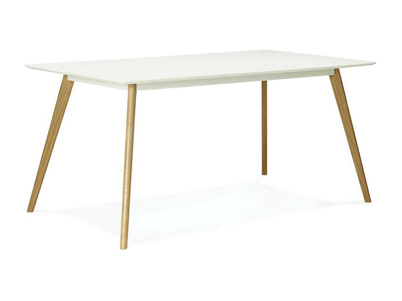 Table de Repas "Hanko" 160cm Blanc